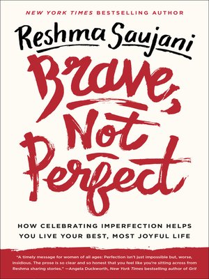 cover image of Brave, Not Perfect